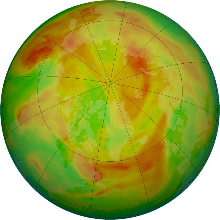 Arctic ozone map for 26 May 1982